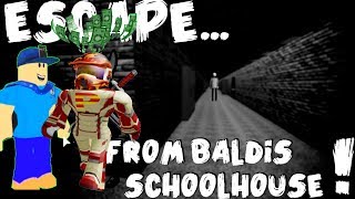 15 Minutes Jogando Roblox Baldi S Basics Multiplayer Video - escape from baldis schoolhouse roblox codes