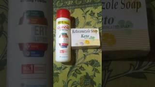 Best products for fungal infection (candid dusting powder or keto soap) #youtubeshorts #ketosoap