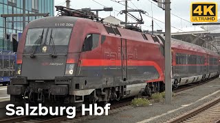 Österreichisch Züge Vlog #204 - Salzburg Hbf 08.10.2023