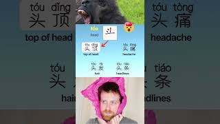 How to Say ‘Head’ in Chinese #learnchinese #shorts