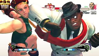 バイソン戦💁　ウルトラストリートファイターIV　キャミィ　ULTRA STREET FIGHTER IV　ストIV　ウルIV　ストフォー　Cammy