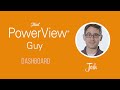 powerview® app how to use the dashboard