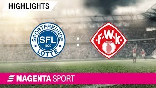 Sportfreunde Lotte - FC Würzburger Kickers | Spieltag 38, 18/19 | MAGENTA SPORT