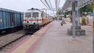 15024 Yesvantpur To Gorakhpur SF Express Skipping at Manchiryal #indianrailways