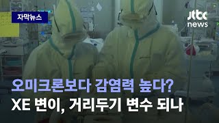 [자막뉴스] 세계 곳곳서 'XE' 변이 속출…거리두기 완화 다시 멈추나 / JTBC News