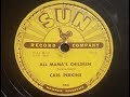 Carl Perkins 'All Mama's Children' 1956 78 rpm