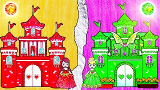 Paper Dolls Dress Up - Kingdom 2 Little Disney Princesses || Handmade Papercraft - Dolls Beauty#140
