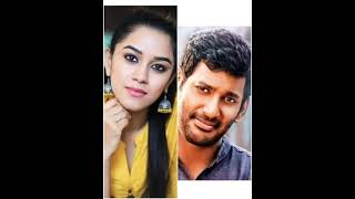 enemy movie ❤️ actress mirnalini Ravi ❤️ vs Vishal 💚💜