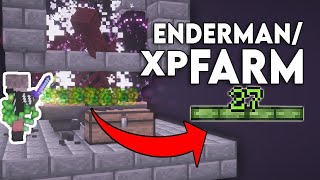 Simple Enderman XP farm 1.18 Minecraft Bedrock/Pocket Edition | MCPE, JAVA, Xbox, PS4, Switch