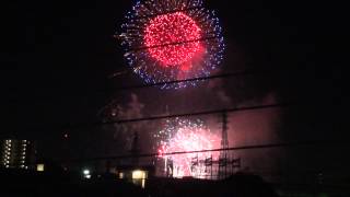 2012.8.4戸田橋花火大会フィナーレ