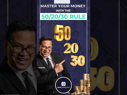 Reach your financial goals with the wise, secret pockets of the 50/20/30 rule