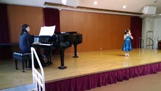 ヴェニスの謝肉祭　Riho 7 years old Genin, Paul AgricoleCARNAVAL DE VENISE,OP.14(FANTAISIE VAR.)