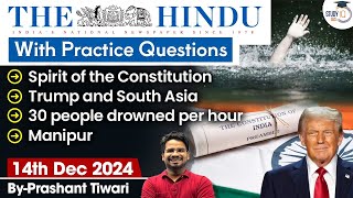 The Hindu Analysis | 14th December 2024 | The Hindu NewsPaper Today With Practice Questions