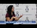 Kate Spade Interview - Sales Associate