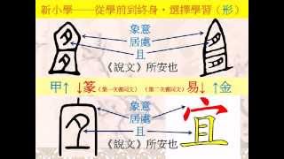 宜「第二次書同文」一分鐘一個字