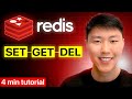 Redis CLI Tutorial for Beginners: Learn SET, GET, & DEL in Under 4 Minutes