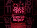 [Free Industrial Bass Loop 140 BPM] AtmosTheory - Bass Test  #boom #bass #basstest  #speakertest