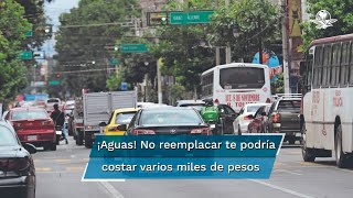 Evita la mordida, esta es la fecha límite para el canje de placas y la multa por no hacerlo