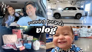 Running Errands VLOG! Homeschooling in the wild, costco haul, bra fitting, target, lunch car date