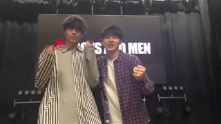 20181205 「BOYS AND MEN　ツーマンライブ　～辻本達規と吉原雅斗の２人でできるもん！！～」終了後コメント