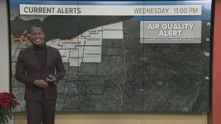 Air quality alert issued for Greater Cleveland, Akron through all of Thursday