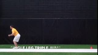 Single Leg Triple Jump: 3D Performance Training