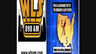 Nationwide Emergency Alert System Test (WLS-AM Chicago IL) 11-9-11