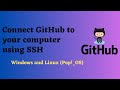 How to Connect GitHub to Your Computer Using SSH in Windows and Linux