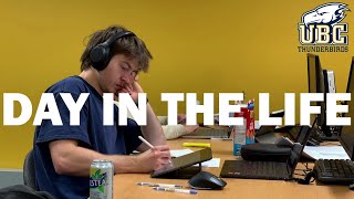 Struggling to finish final exams - UBC Day in the Life