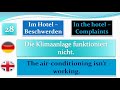 learn german english subtitles im hotel – beschwerden