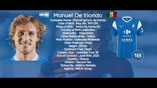 Manuel De Iriondo : The Second Chapter | Defensive Midfielder 93'