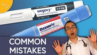 Ozempic and Wegovy: 5 Common Mistakes to Avoid
