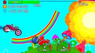 hill climb racing - hot rod on rainbow 🌈 #375 Mrmai Gaming
