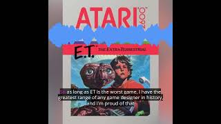 Ep. 12 - Is E.T. for Atari REALLY the worst game of all time?  #podcast #gamerweek #gaming #atari