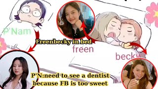 Freenbecky with P'Nam Live tiktok at Maldives😭#beckyarmstrong #freensarocha #freen