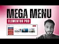 Elementor Pro Mega Menu Tutorial (2025) | Build Advanced Menus Easily