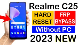 Realme C25 Screen Unlock \u0026 FRP Bypass (Without PC) | 2023 NEW METHOD