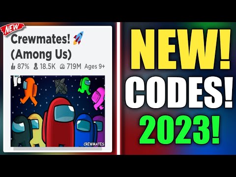 *NEW* Update ALL WORKING CODES FOR CREWMATES CREWMATES CODES 2023 ROBLOX CODES!!