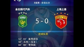 HIGHLIGHTS Jeonbuk Hyundai 5:0 Shanghai SIPG 全北现代 5:0 上海上港 | ACL 2016