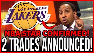 BREAKING! 2 NBA STARS CONFIRMED! LAKERS MAKING A BIG TRADE! TODAY’S LAKERS NEWS