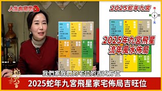 2025蛇年九宮飛星家宅風水最強風水攻略吉旺位  #運勢  #九宮飛星 #風水旺位  #吉凶