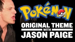 Original Pokemon Theme Singer Jason Paige In Studio  Pokemon Theme Song