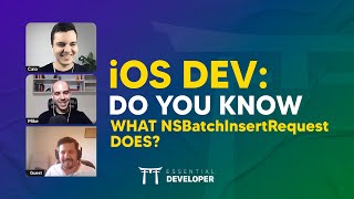 iOS DEV: Do you know what NSBatchInsertRequest does? | ED Clips