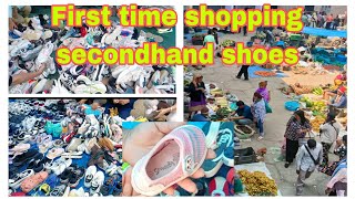 Dimapur Supermarket Wednesday Bazaar || First time shopping 🛍️ secondhand shoes 👟