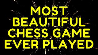 Most Beautiful Chess Game Ever Played - "The Evergreen Game"