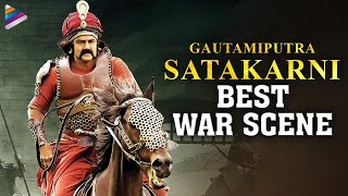 Gautamiputra Satakarni Movie Best War Scene | Balakrishna | Krish Jagarlamudi | Telugu FilmNagar