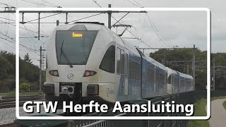 Arriva GTW Vechtdallijnen langs Herfte aansluiting!