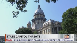 Illinois among state capitols receiving bomb threats, police find 'no imminent danger'