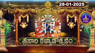 శ్రీవారి కళ్యాణోత్సవం || Srivari Kalyanotsavam || 28-01-2025 || SVBC TTD