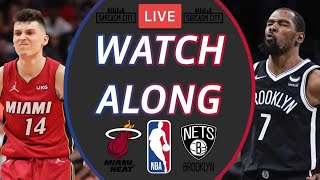 MIAMI HEAT vs BROOKLYN NETS LIVE Stream Watchalong - NBA Regular Season 2021/22